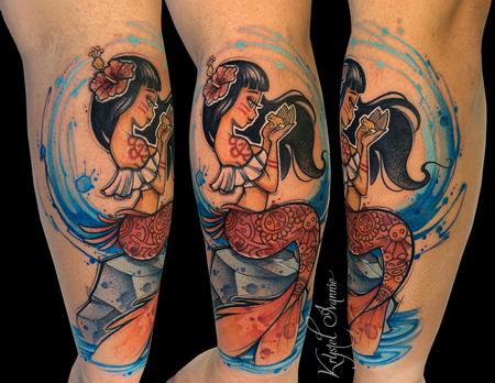 tattoos/ - Sirena Boricua (Boricua mermaid) - 145308